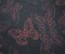 Black-Red Butterfly Printed Yoryu Chiffon Woven Fabric By the Yard